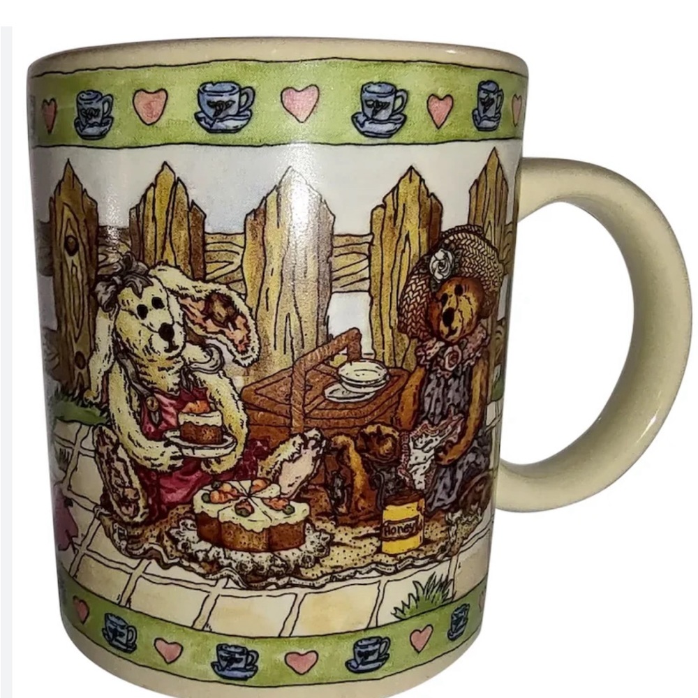 Vintage 90’s The Boyd’s Collection LTD. 1998 Coffee Mug Bearware Pottery Works